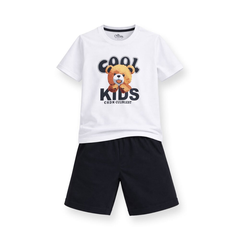 Cool Bear Kid Summer Set (T-Shirt + Shorts)