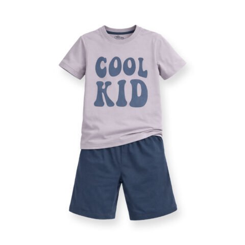 Cool Kid Brown Black Summer Set (T-Shirt + Shorts)