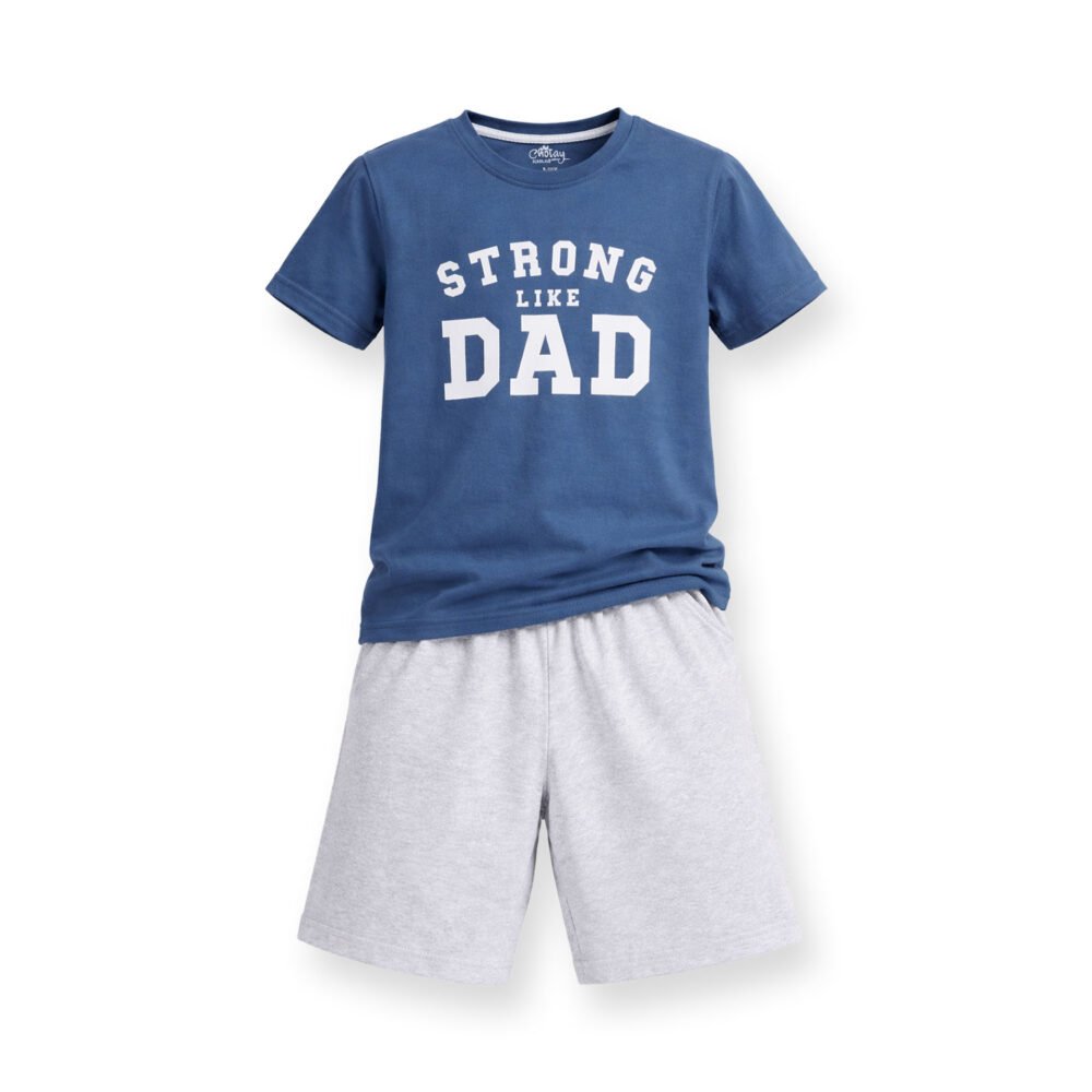 Strong Like Dad Summer Set (T-Shirt + Shorts)