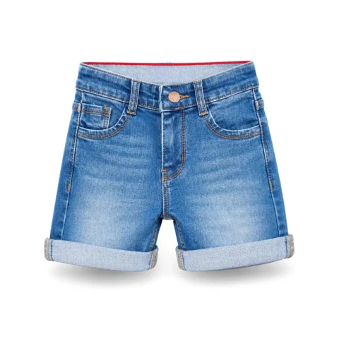 Light Blue Boys Denim Shorts – Casual Summer Wear