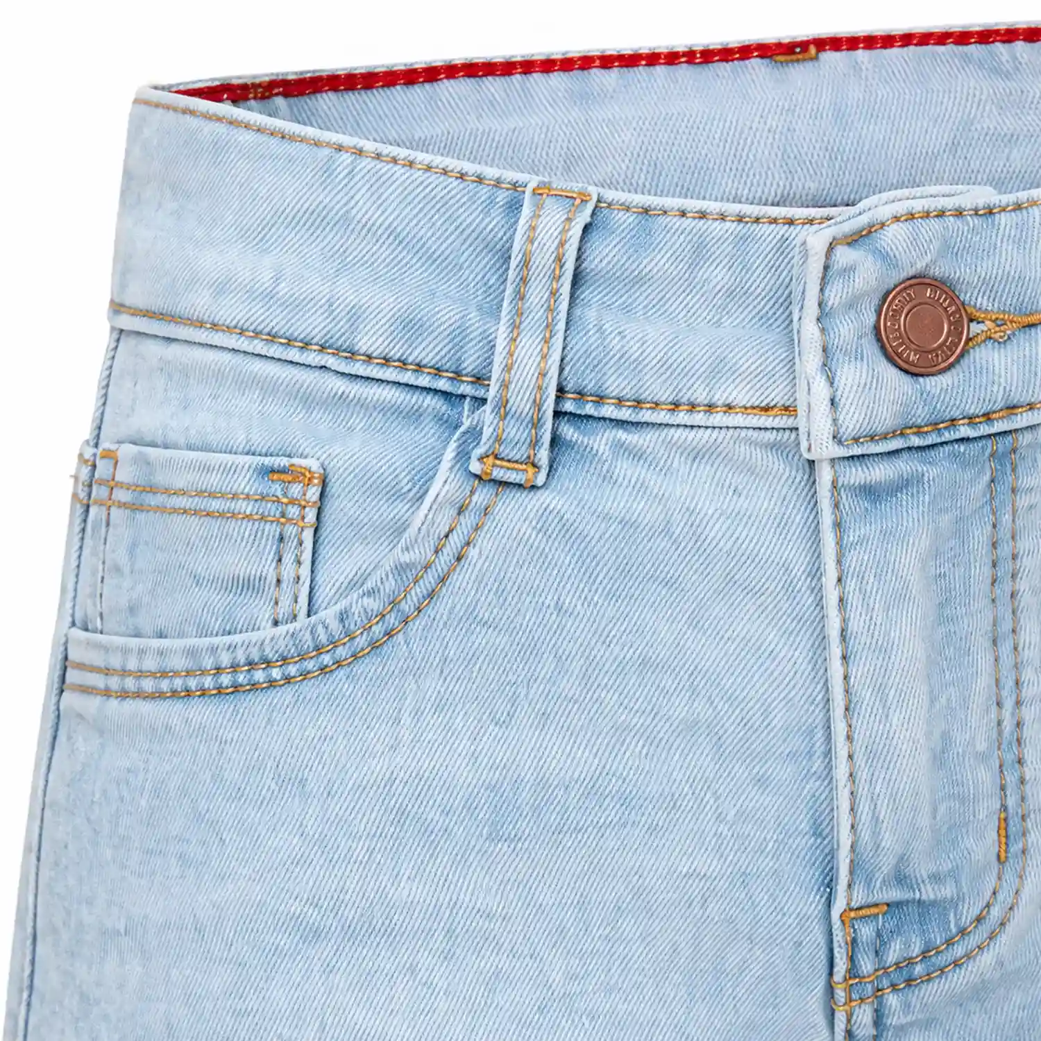 Sky Blue Boys Denim Shorts – Casual Summer Wear - Image 3