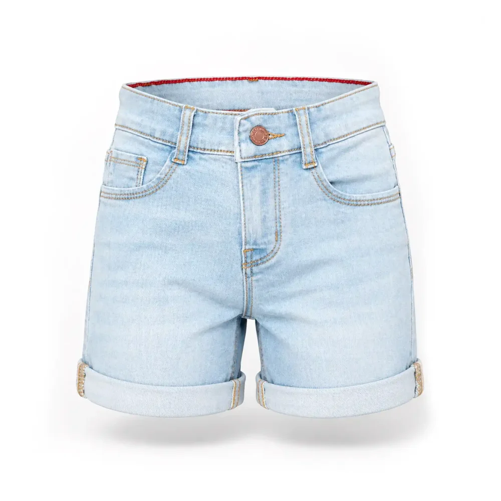 Sky Blue Boys Denim Shorts – Casual Summer Wear