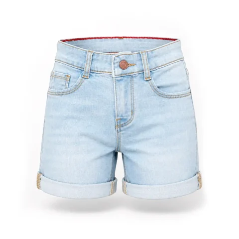 Sky Blue Boys Denim Shorts – Casual Summer Wear