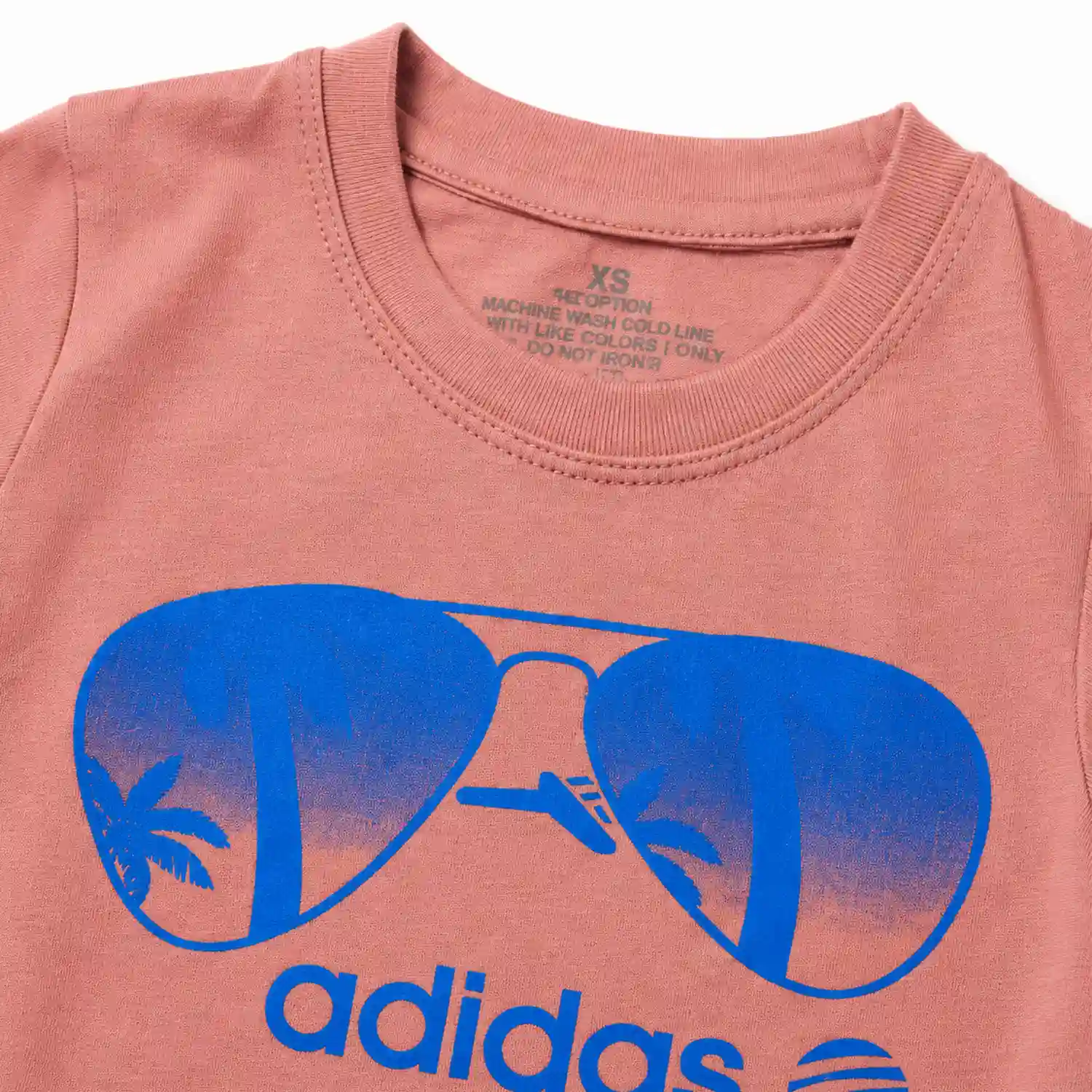 Adidas Dusty Pink T-Shirt – Soft Cotton Casual Wear - Image 2