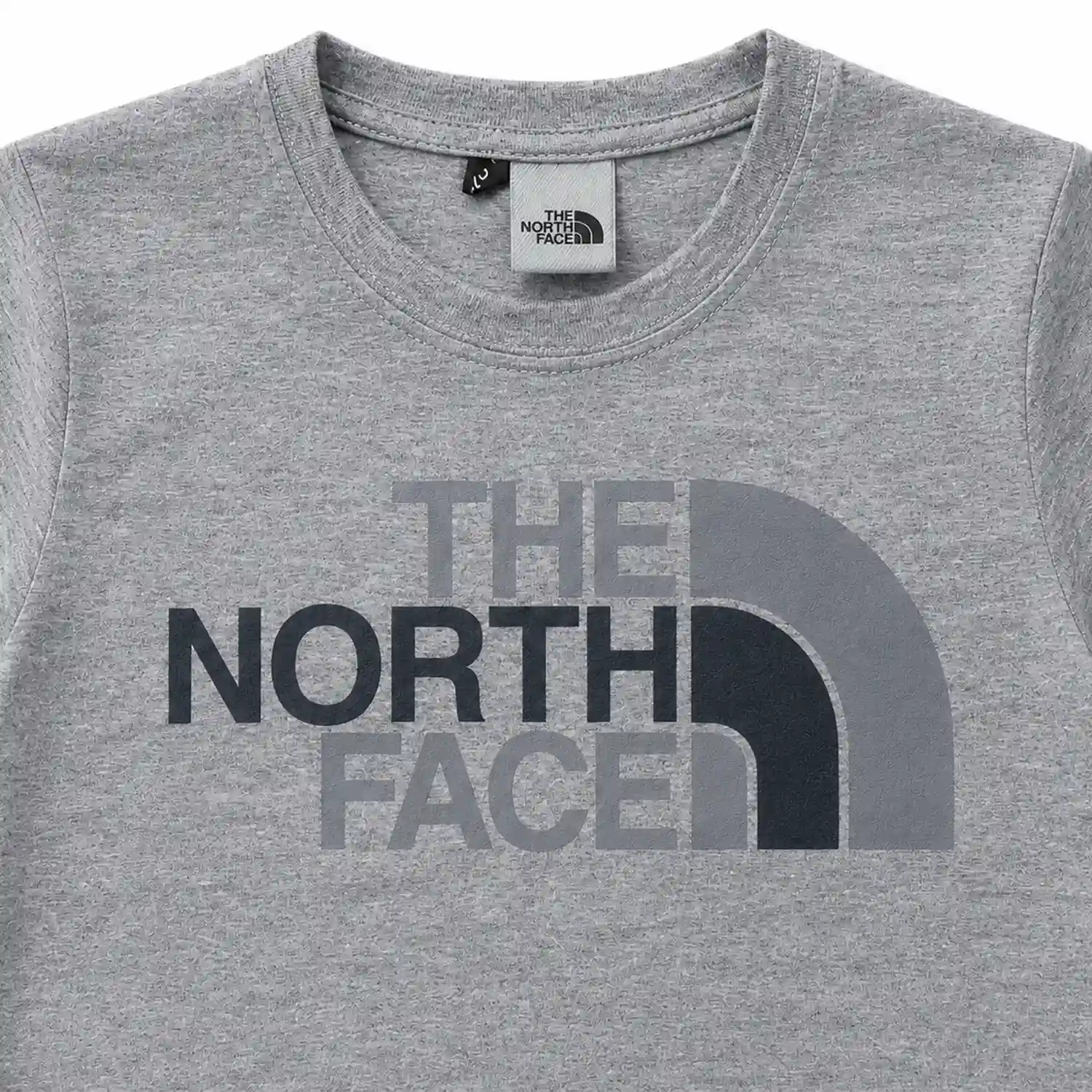 Northface Grey T-Shirt – Soft Cotton Casual Wear - Image 2
