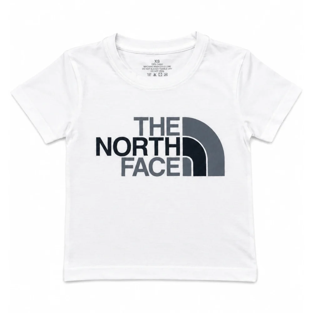 Northface White T-Shirt – Soft Cotton Casual Wear