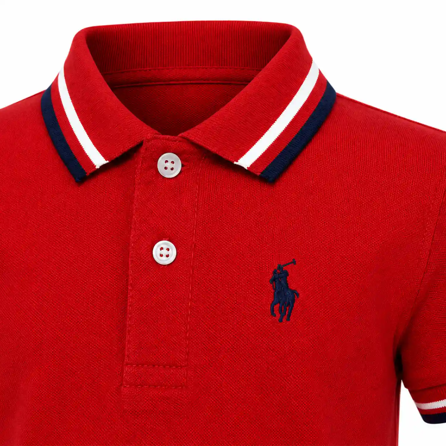 Red Polo Shirt - Image 3