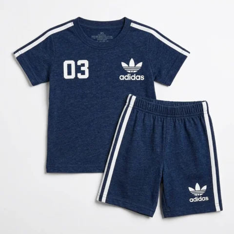 Adidas Dark Blue Tracksuit Set