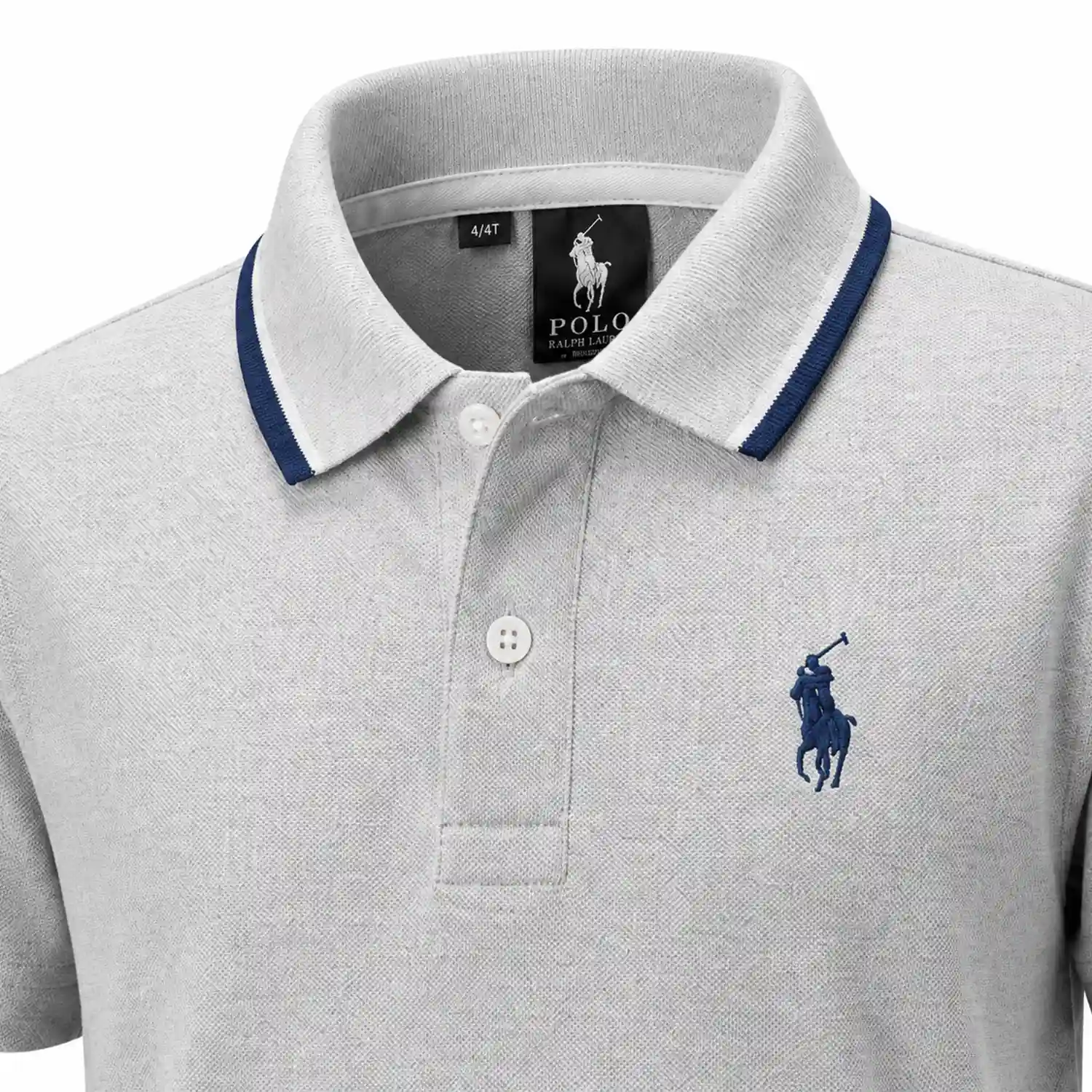 Polo Grey Shirt - Image 3