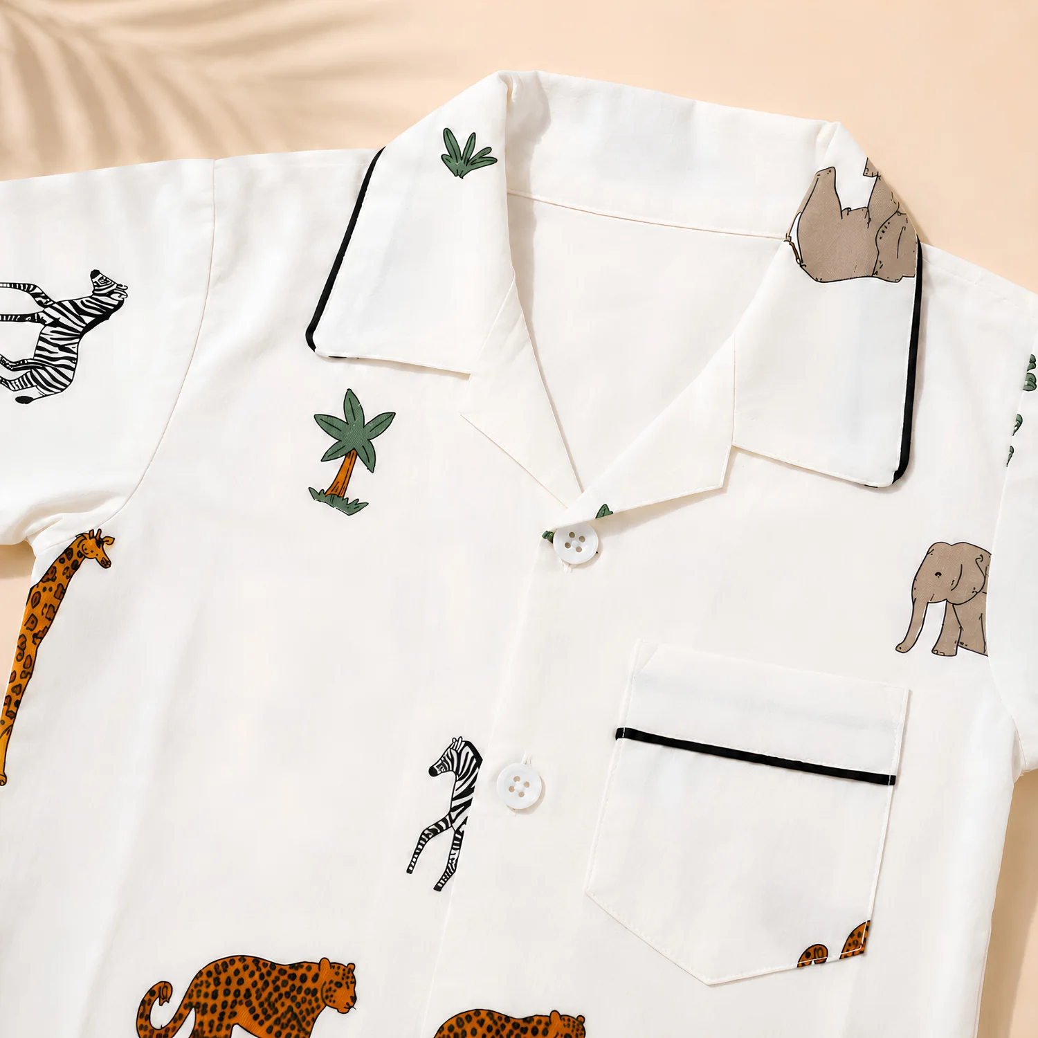 Boys Animal Pattern Night Suit - Image 3
