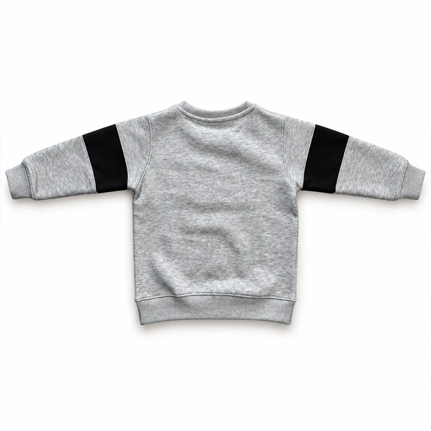 Boys Premium Hugo Boss Grey & Black Tracksuit Set - Image 3